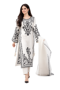 Agha Noor Embroidered 3 Piece Lawn Suit