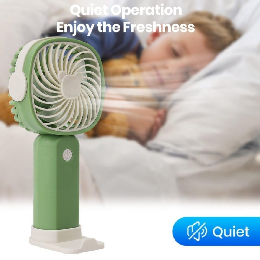 2-in-1 Mini USB Fan & Phone Stand